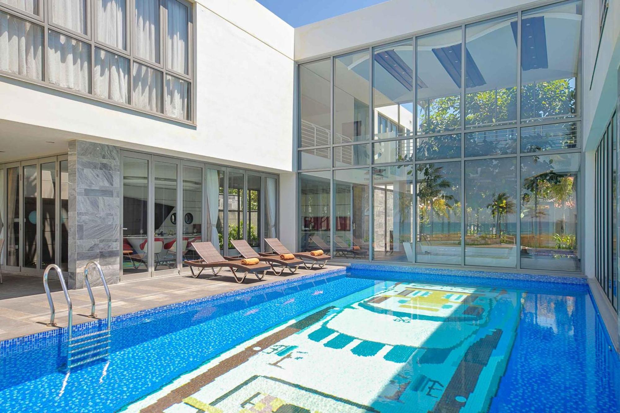 Deluxe Beach Villas By Danatrip ดานัง ภายนอก รูปภาพ